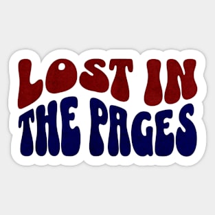 Lost in the Pages Sticker